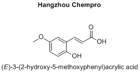 (E)-3-(2-hydroxy-5-methoxyphenyl)acrylic acid