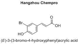 (E)-3-(3-bromo-4-hydroxyphenyl)acrylic acid