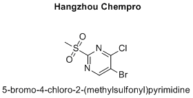 5-bromo-4-chloro-2-(methylsulfonyl)pyrimidine