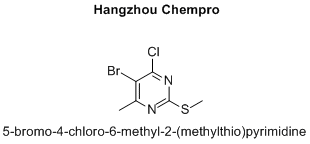 5-bromo-4-chloro-6-methyl-2-(methylthio)pyrimidine