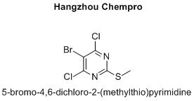 5-bromo-4,6-dichloro-2-(methylthio)pyrimidine