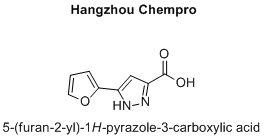 5-(furan-2-yl)-1H-pyrazole-3-carboxylic acid