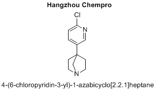 4-(6-chloropyridin-3-yl)-1-azabicyclo[2.2.1]heptane