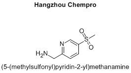 (5-(methylsulfonyl)pyridin-2-yl)methanamine