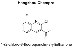 1-(2-chloro-8-fluoroquinolin-3-yl)ethanone