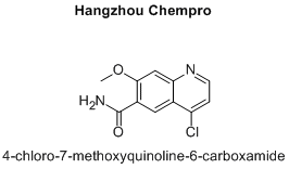 4-chloro-7-methoxyquinoline-6-carboxamide