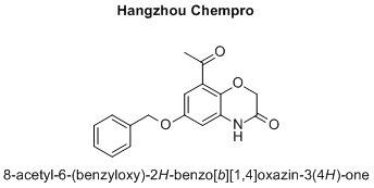 8-acetyl-6-(benzyloxy)-2H-benzo[b][1,4]oxazin-3(4H)-one