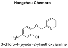 3-chloro-4-(pyridin-2-ylmethoxy)aniline