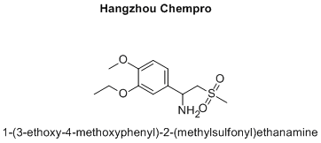 1-(3-ethoxy-4-methoxyphenyl)-2-(methylsulfonyl)ethanamine