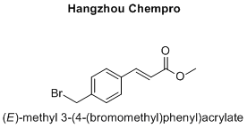 (E)-methyl 3-(4-(bromomethyl)phenyl)acrylate