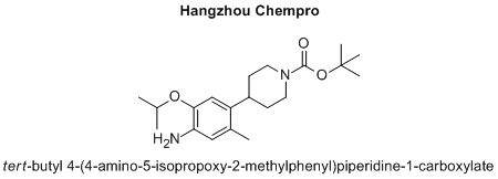 tert-butyl 4-(4-amino-5-isopropoxy-2-methylphenyl)piperidine-1-carboxylate