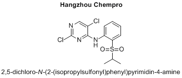 2,5-dichloro-N-(2-(isopropylsulfonyl)phenyl)pyrimidin-4-amine
