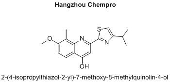 2-(4-isopropylthiazol-2-yl)-7-methoxy-8-methylquinolin-4-ol
