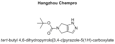 tert-butyl 4,6-dihydropyrrolo[3,4-c]pyrazole-5(1H)-carboxylate