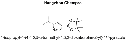 1-isopropyl-4-(4,4,5,5-tetramethyl-1,3,2-dioxaborolan-2-yl)-1H-pyrazole