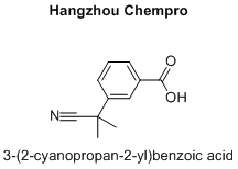3-(2-cyanopropan-2-yl)benzoic acid