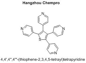 4,4',4'',4'''-(thiophene-2,3,4,5-tetrayl)tetrapyridine