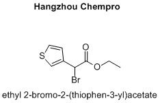 ethyl 2-bromo-2-(thiophen-3-yl)acetate