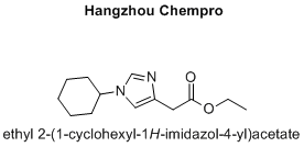 ethyl 2-(1-cyclohexyl-1H-imidazol-4-yl)acetate