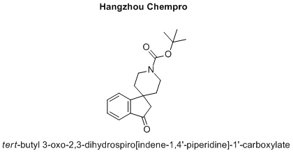 tert-butyl 3-oxo-2,3-dihydrospiro[indene-1,4'-piperidine]-1'-carboxylate