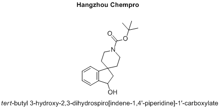 tert-butyl 3-hydroxy-2,3-dihydrospiro[indene-1,4'-piperidine]-1'-carboxylate