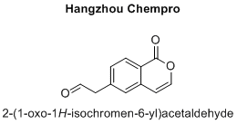 2-(1-oxo-1H-isochromen-6-yl)acetaldehyde