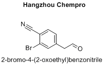 2-bromo-4-(2-oxoethyl)benzonitrile