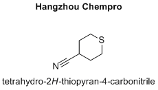tetrahydro-2H-thiopyran-4-carbonitrile