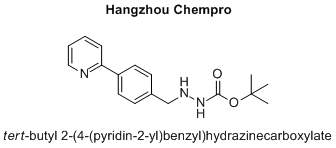 tert-butyl 2-(4-(pyridin-2-yl)benzyl)hydrazinecarboxylate