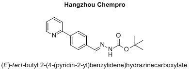 (E)-tert-butyl 2-(4-(pyridin-2-yl)benzylidene)hydrazinecarboxylate