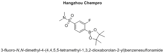 3-fluoro-N,N-dimethyl-4-(4,4,5,5-tetramethyl-1,3,2-dioxaborolan-2-yl)benzenesulfonamide