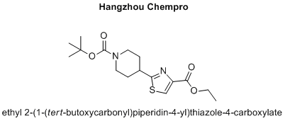 ethyl 2-(1-(tert-butoxycarbonyl)piperidin-4-yl)thiazole-4-carboxylate