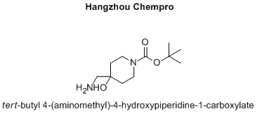 tert-butyl 4-(aminomethyl)-4-hydroxypiperidine-1-carboxylate