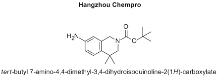tert-butyl 7-amino-4,4-dimethyl-3,4-dihydroisoquinoline-2(1H)-carboxylate