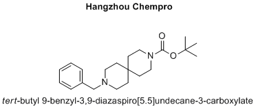 tert-butyl 9-benzyl-3,9-diazaspiro[5.5]undecane-3-carboxylate