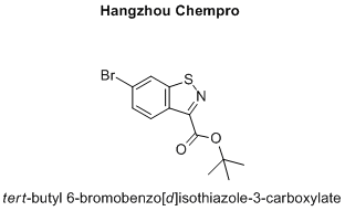tert-butyl 6-bromobenzo[d]isothiazole-3-carboxylate