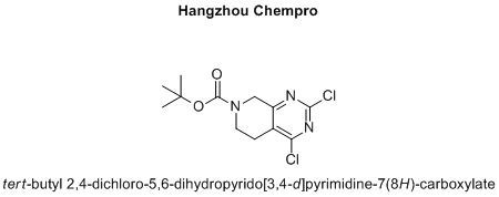 tert-butyl 2,4-dichloro-5,6-dihydropyrido[3,4-d]pyrimidine-7(8H)-carboxylate