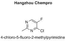 4-chloro-5-fluoro-2-methylpyrimidine