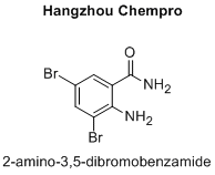 2-amino-3,5-dibromobenzamide