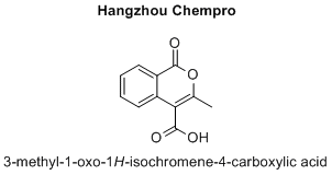 3-methyl-1-oxo-1H-isochromene-4-carboxylic acid