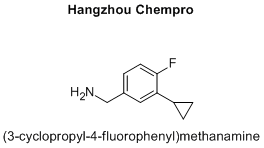 (3-cyclopropyl-4-fluorophenyl)methanamine