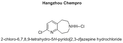 2-chloro-6,7,8,9-tetrahydro-5H-pyrido[2,3-d]azepine hydrochloride