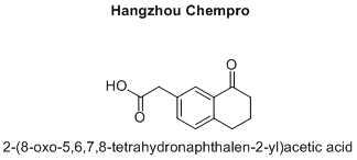2-(8-oxo-5,6,7,8-tetrahydronaphthalen-2-yl)acetic acid