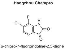 6-chloro-7-fluoroindoline-2,3-dione