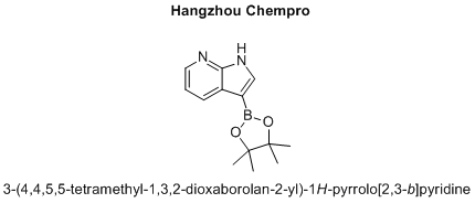 3-(4,4,5,5-tetramethyl-1,3,2-dioxaborolan-2-yl)-1H-pyrrolo[2,3-b]pyridine