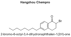 2-bromo-6-octyl-3,4-dihydronaphthalen-1(2H)-one