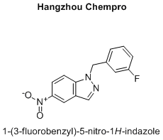 1-(3-fluorobenzyl)-5-nitro-1H-indazole