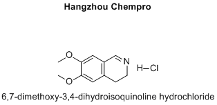 6,7-dimethoxy-3,4-dihydroisoquinoline hydrochloride