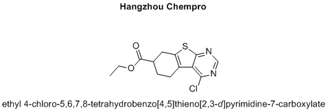 ethyl 4-chloro-5,6,7,8-tetrahydrobenzo[4,5]thieno[2,3-d]pyrimidine-7-carboxylate