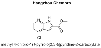 methyl 4-chloro-1H-pyrrolo[2,3-b]pyridine-2-carboxylate